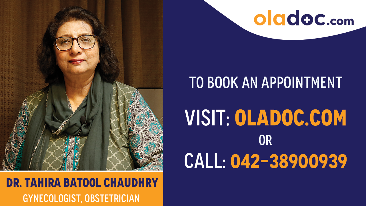 Book appointment with  Dr. Tahira Batool Chaudhry-best Gynecologist Islamabad